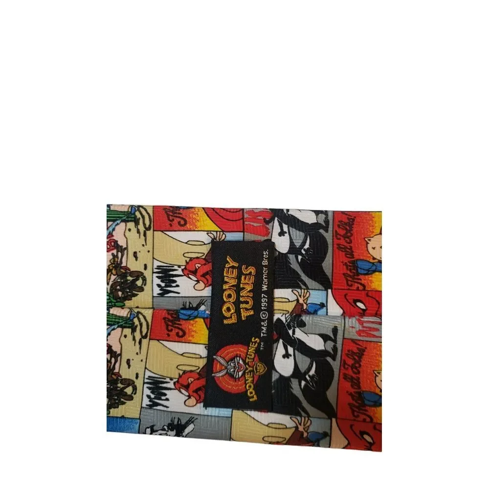 Vintage‎ LOONEY TUNES TOONS WARNER BROS Neck Tie Comic Theme Vintage Colorful